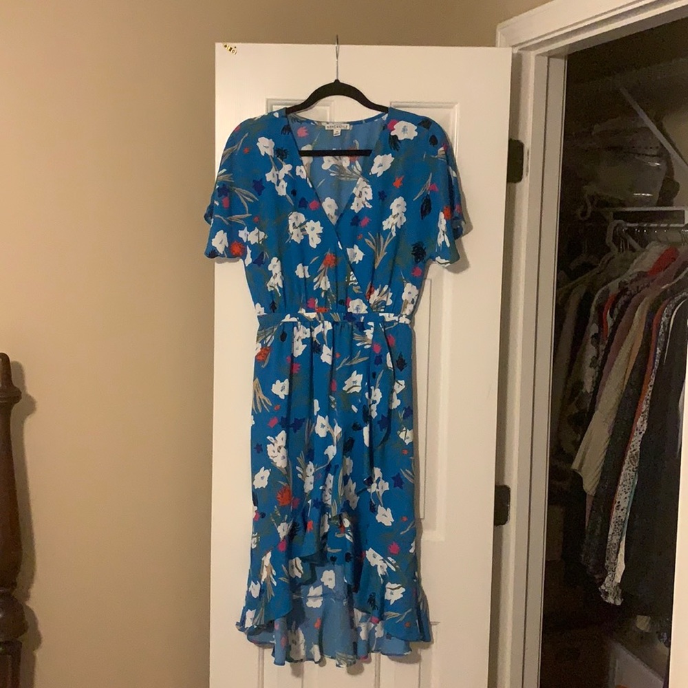 Spring wrap style dress